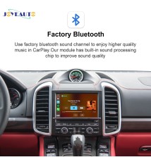 Joyeauto – Interface Carplay Apple sans fil, pour Porsche Cayenne Macan Cayman Panamera Boxster 718 911 gt3 991 957 958 986 997 