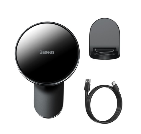 Baseus – support de téléphone portable magnétique pour voiture, chargeur  sans fil pour iPhone 13, iPhone 12 Pro Max