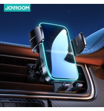 Joyroom – support de téléphone portable pliable pour voiture, support de voiture à double bobine, chargeur sans fil rapide autom