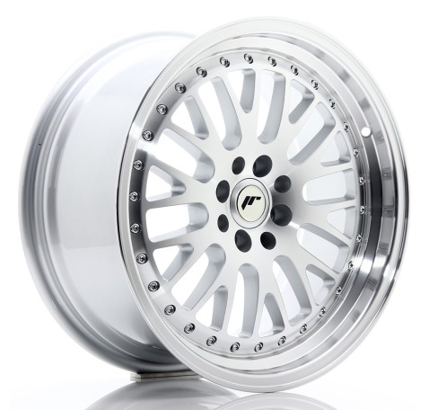 JR Wheels JR10 17x8 ET35 4x100/108 Silver Machined Face