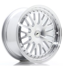 JR Wheels JR10 18x8.5 ET20-45 Blank Silver Machined Face