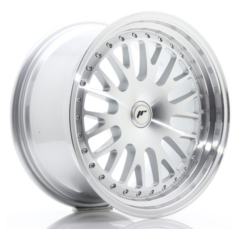 JR Wheels JR10 18x9.5 ET20-40 Blank Silver Machined Face