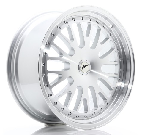 JR Wheels JR10 19x8.5 ET20-35 Blank Silver Machined Face