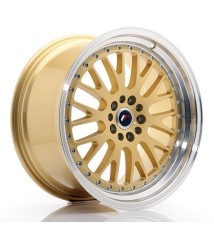 JR Wheels JR10 19x9.5 ET35 5x112/114 Gold w/Machined Lip