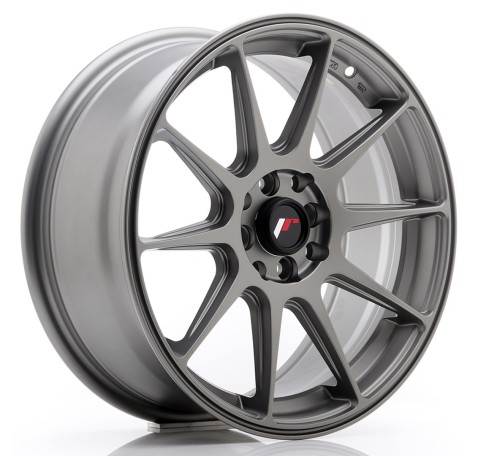 JR Wheels JR11 17x7.25 ET35 5x100/114,3 Matt Gun Metal