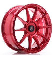 JR Wheels JR11 18x7.5 ET35-40 Blank Platinum Red