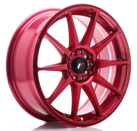 JR Wheels JR11 18x7.5 ET40 5x112/114 Platinum Red