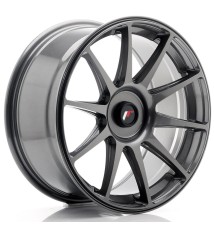 JR Wheels JR11 18x8.5 ET20-40 Blank Hyper Gray