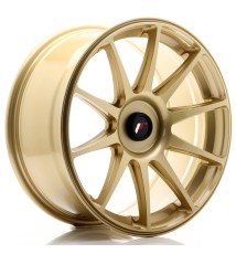 JR Wheels JR11 18x8.5 ET35-40 Blank Gold