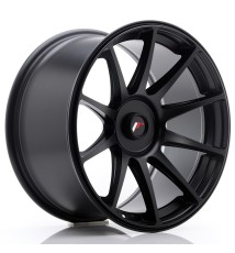 JR Wheels JR11 18x9.5 ET20-30 Blank Flat Black