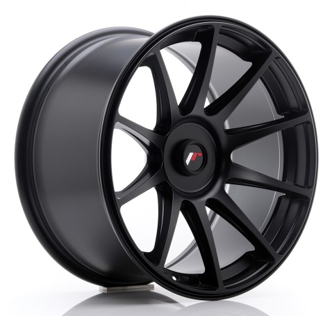 JR Wheels JR11 18x9.5 ET20-30 Blank Flat Black