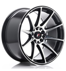 JR Wheels JR11 18x9.5 ET22 5x114/120 Black Machined