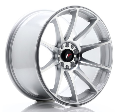 JR Wheels JR11 18x9.5 ET22 5x114/120 Silver Machined