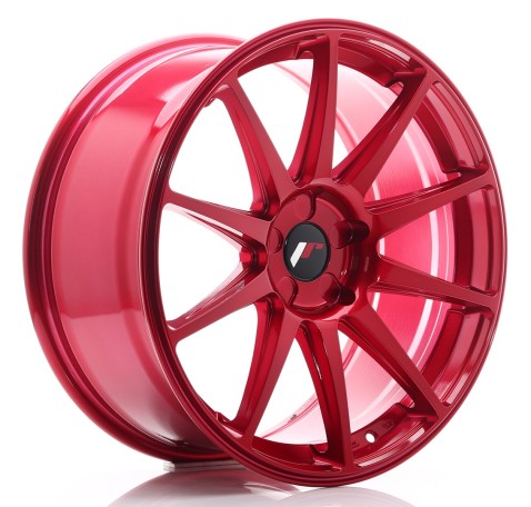 JR Wheels JR11 19x8.5 ET25-40 5H Blank Platinum Red