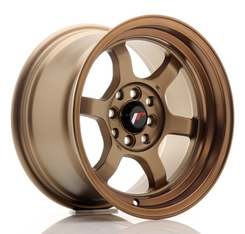 JR Wheels JR12 15x8.5 ET13 4x100/114 Dark Anodize Bronze