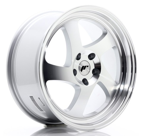 JR Wheels JR15 18x8.5 ET40 5x112 Machined Silver