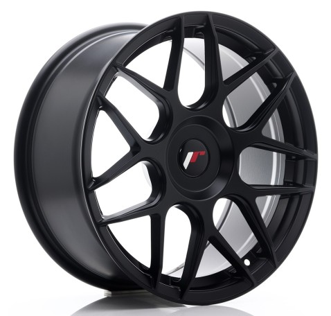 JR Wheels JR18 18x8.5 ET25-45 Blank Matt Black