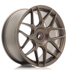 JR Wheels JR18 18x8.5 ET35-45 Blank Matt Bronze