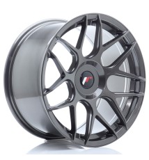 JR Wheels JR18 18x9.5 ET20-43 Blank Hyper Gray