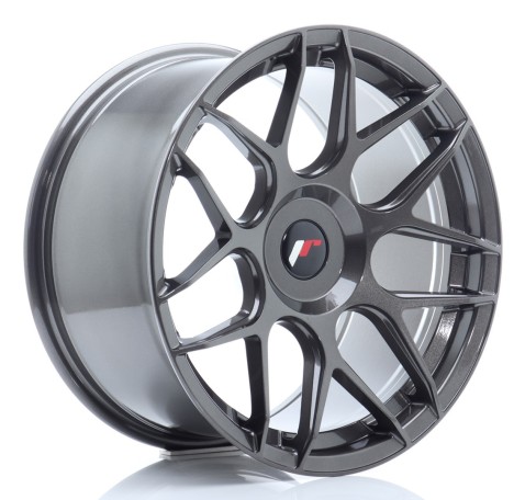 JR Wheels JR18 18x9.5 ET20-43 Blank Hyper Gray