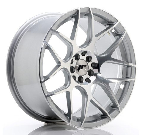 JR Wheels JR18 18x9.5 ET35 5x100/120 Silver Machined