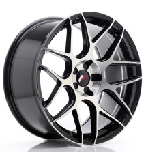 JR Wheels JR18 19x8.5 ET20-42 5H Blank Black Machined