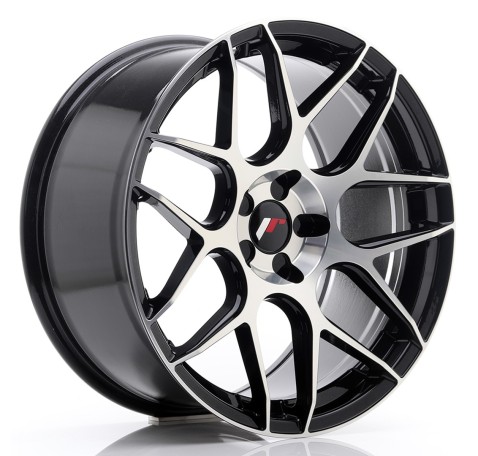 JR Wheels JR18 19x8.5 ET20-42 5H Blank Black Machined