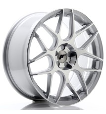 JR Wheels JR18 19x8.5 ET35-42 5H Blank Silver Machined