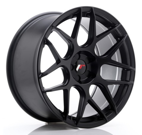 JR Wheels JR18 19x9.5 ET22-35 5H Blank Matt Black