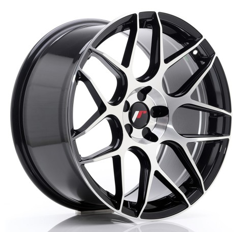 JR Wheels JR18 19x9.5 ET35 5H Blank Black Machined