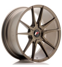 JR Wheels JR21 18x8.5 ET20-40 Blank Matt Bronze