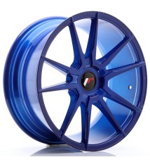 JR Wheels JR21 18x8.5 ET20-40 Blank Platinium Blue