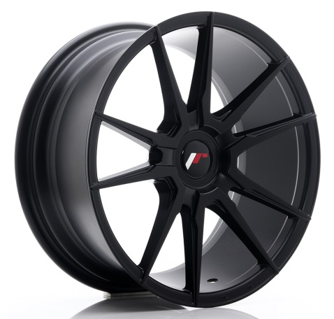 JR Wheels JR21 18x8.5 ET30-40 Blank Matt Black