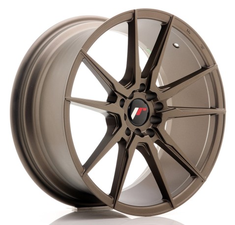 JR Wheels JR21 18x8.5 ET35 5x100/120 Matt Bronze