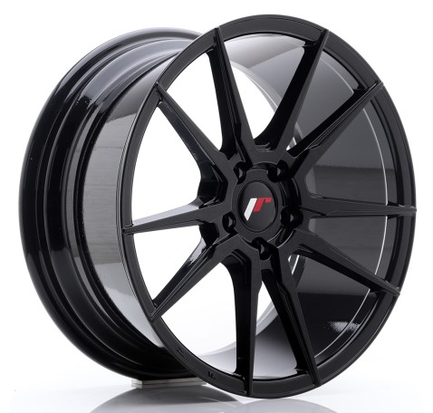 JR Wheels JR21 18x8.5 ET40 5x100 Glossy Black