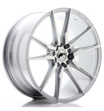 JR Wheels JR21 19x8.5 ET35 5x100/120 Silver Machined Face