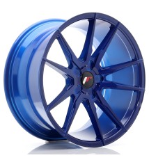 JR Wheels JR21 19x9.5 ET20-40 5H BLANK Platinum Blue