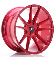 JR Wheels JR21 19x9.5 ET20-40 5H BLANK Platinum Red