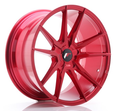 JR Wheels JR21 19x9.5 ET35-40 5H BLANK Platinum Red