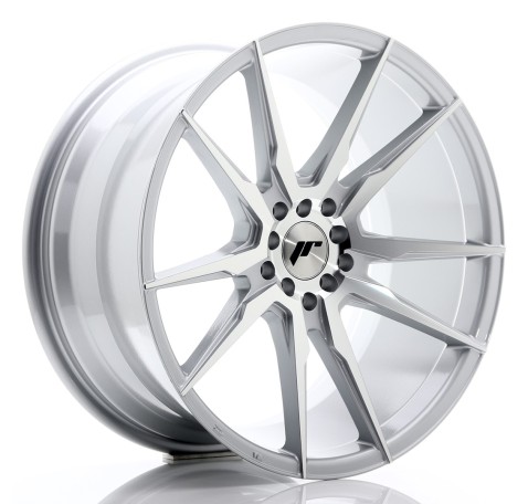 JR Wheels JR21 19x9.5 ET40 5x112/114 Silver Machined Face