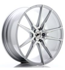 JR Wheels JR21 20x8.5 ET40 5x112 Silver Machined Face