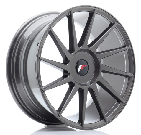 JR Wheels JR22 18x8.5 ET20-40 BLANK Hyper Gray