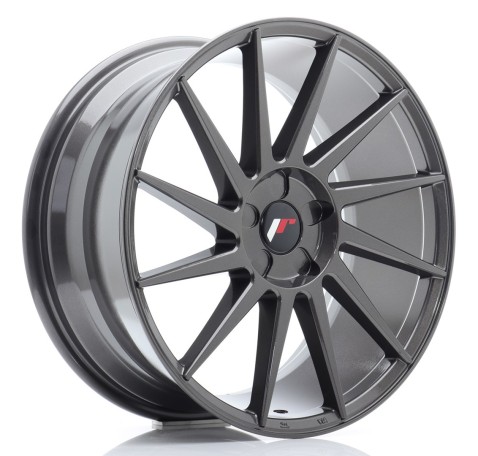 JR Wheels JR22 19x8.5 ET20-43 5H BLANK Hyper Gray