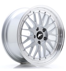 JR Wheels JR23 18x8.5 ET35 5x120 Hyper Silver w/Machined Lip