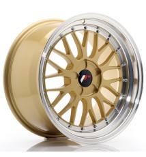 JR Wheels JR23 18x9.5 ET25-48 5H BLANK Gold w/Machined Lip