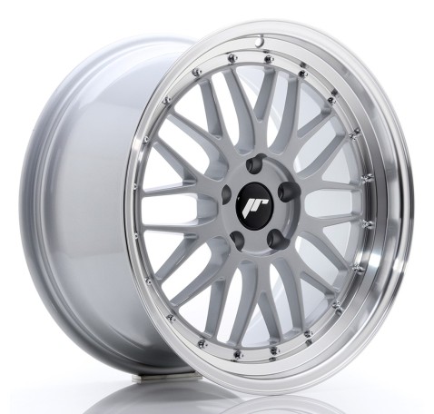 JR Wheels JR23 19x9.5 ET20 5x120 Hyper Silver w/Machined Lip