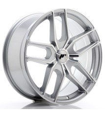 JR Wheels JR25 19x8.5 ET20-40 5H BLANK Silver Machined Face