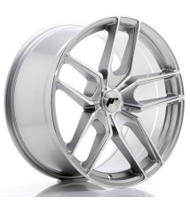 JR Wheels JR25 19x9.5 ET20-40 5H BLANK Silver Machined Face