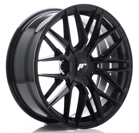 JR Wheels JR28 18x7.5 ET20-40 BLANK Gloss Black