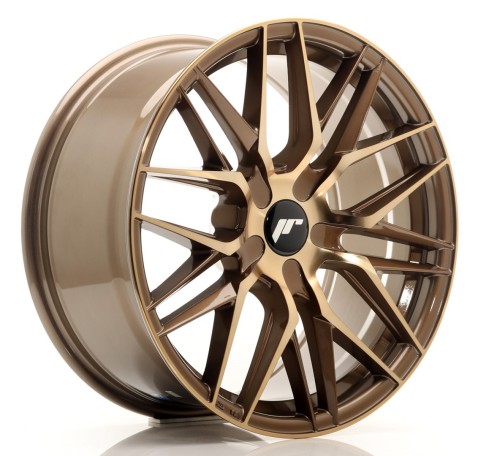 JR Wheels JR28 18x8.5 ET20-40 5H BLANK Platinum Bronze